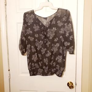 Torrid Sheer Blouse